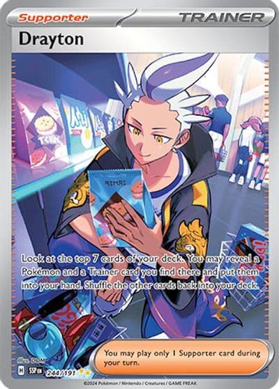Drayton SV08: Surging Sparks Pokemon card