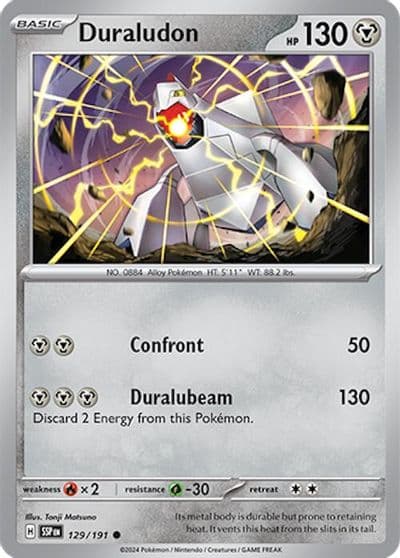 Duraludon SV08: Surging Sparks Pokemon card
