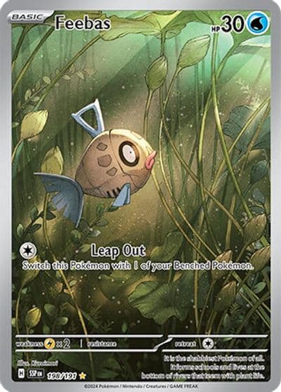 Feebas SV08: Surging Sparks Pokemon card