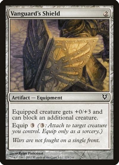 Vanguards Shield Avacyn Restored Magic card