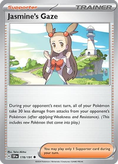 Jasmine's Gaze SV08: Surging Sparks Pokemon card
