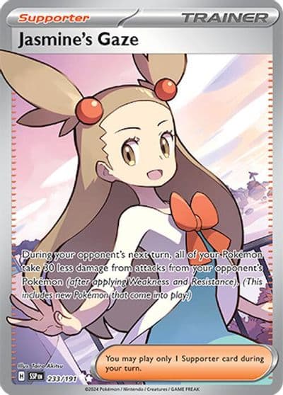 Jasmine's Gaze SV08: Surging Sparks Pokemon card