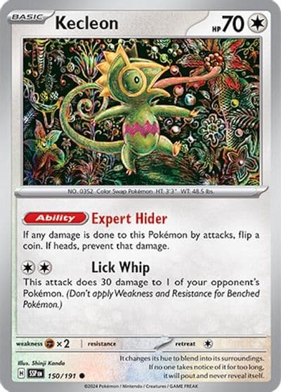 Kecleon SV08: Surging Sparks Pokemon card