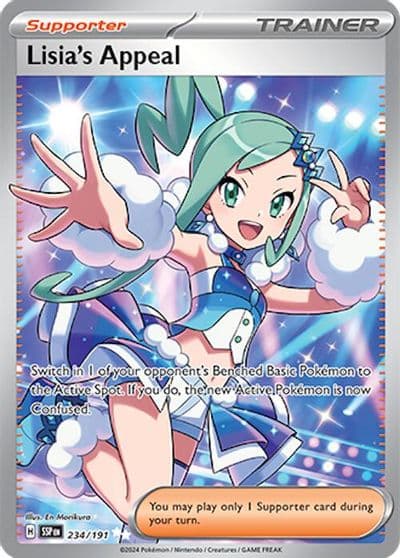 Lisia's Appeal SV08: Surging Sparks Pokemon card