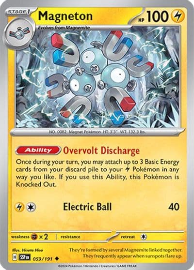 Magneton SV08: Surging Sparks Pokemon card