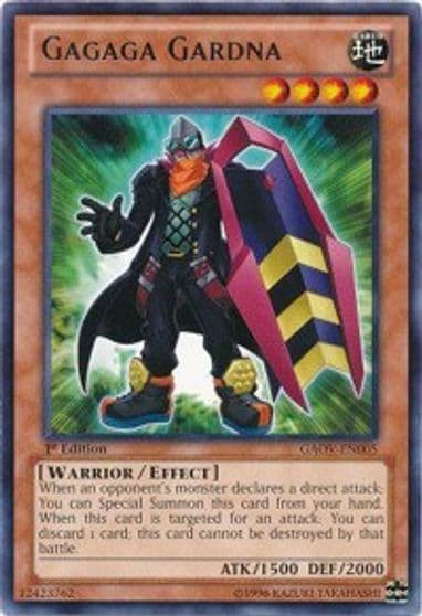 Gagaga Gardna Galactic Overlord Yu-Gi-Oh! card