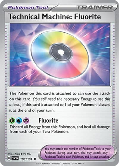 Technical Machine: Fluorite SV08: Surging Sparks Pokemon card