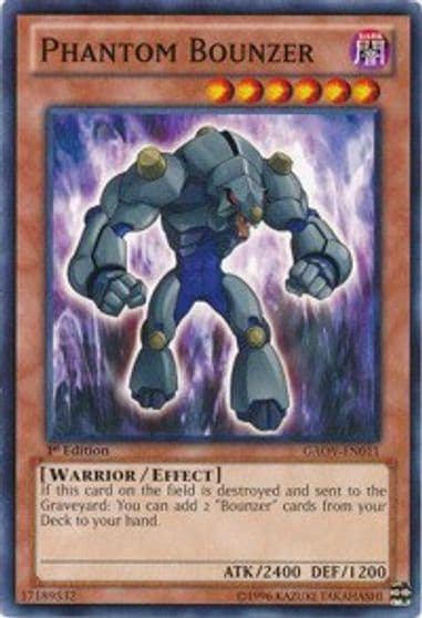 Phantom Bounzer Galactic Overlord Yu-Gi-Oh! card