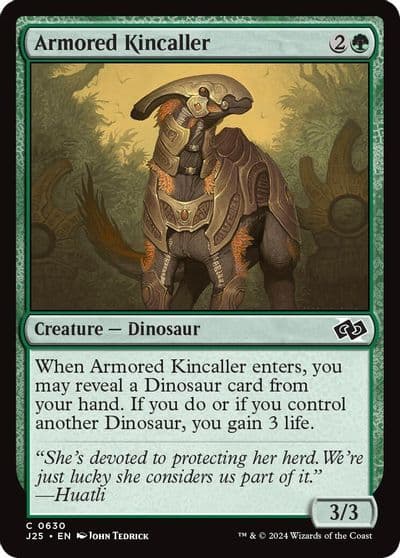 Armored Kincaller Foundations Jumpstart Magic card