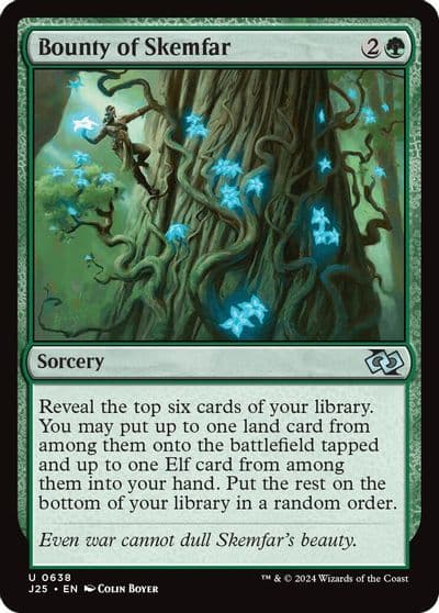 Bounty of Skemfar Foundations Jumpstart Magic card