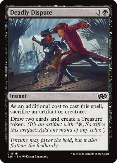 Deadly Dispute Foundations Jumpstart Magic card
