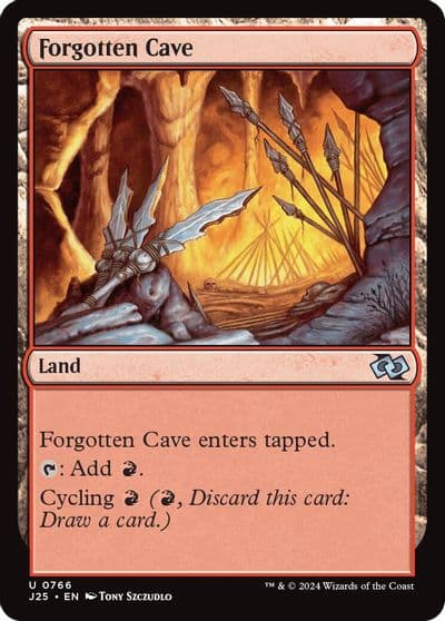 Forgotten Cave Foundations Jumpstart Magic card