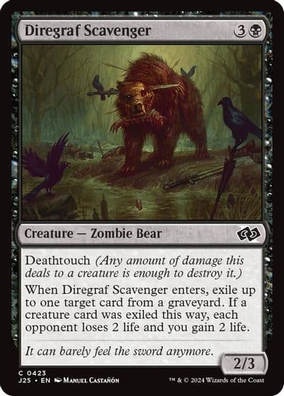 Diregraf Scavenger Foundations Jumpstart Magic card