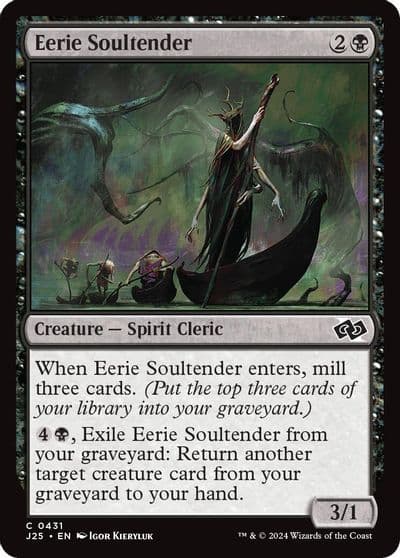 Eerie Soultender Foundations Jumpstart Magic card