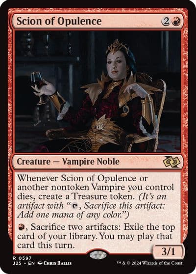 Scion of Opulence Foundations Jumpstart Magic card
