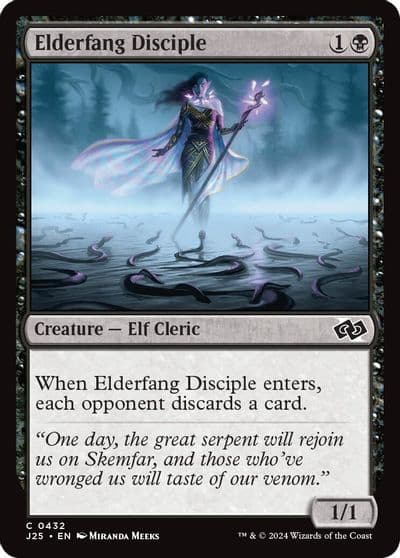 Elderfang Disciple Foundations Jumpstart Magic card