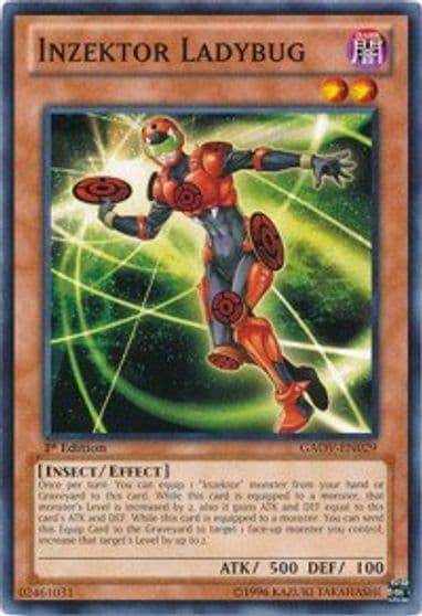 Inzektor Ladybug Galactic Overlord Yu-Gi-Oh! card