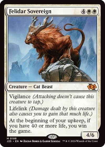 Felidar Sovereign Foundations Jumpstart Magic card