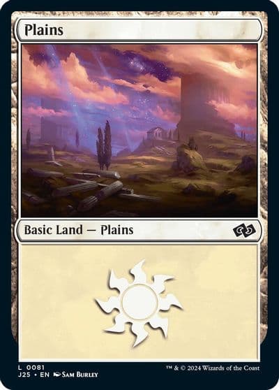 Plains 0081 Foundations Jumpstart Magic card
