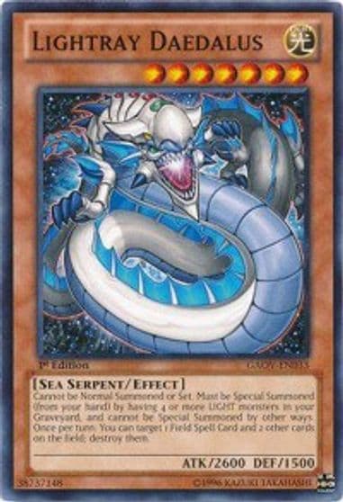 Lightray Daedalus Galactic Overlord Yu-Gi-Oh! card