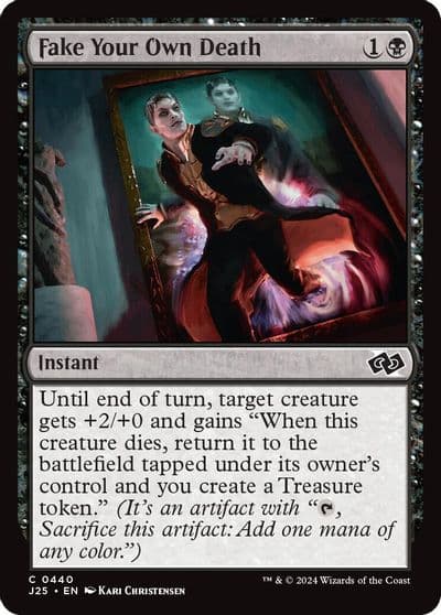 Fake Your Own Death Foundations Jumpstart Magic card