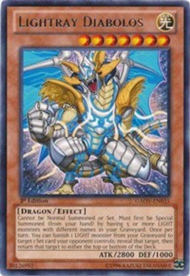 Lightray Diabolos Galactic Overlord Yu-Gi-Oh! card