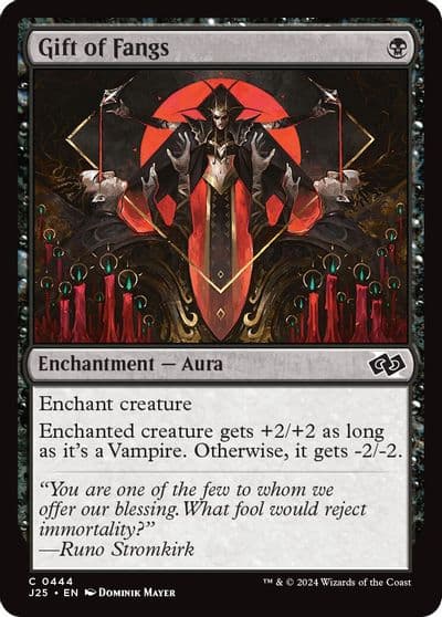Gift of Fangs Foundations Jumpstart Magic card