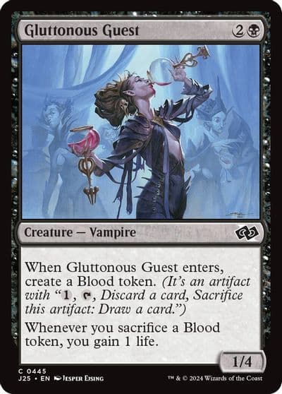 Gluttonous Guest Foundations Jumpstart Magic card