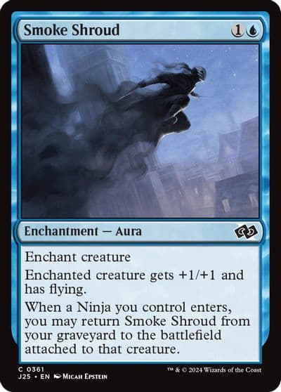 Smoke Shroud Foundations Jumpstart Magic card