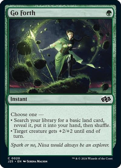 Go Forth Foundations Jumpstart Magic card