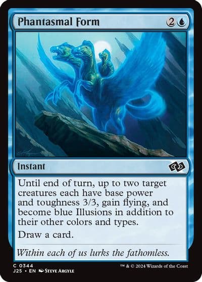 Phantasmal Form Foundations Jumpstart Magic card