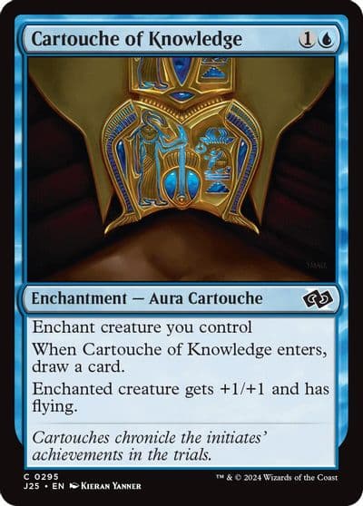 Cartouche of Knowledge Foundations Jumpstart Magic card