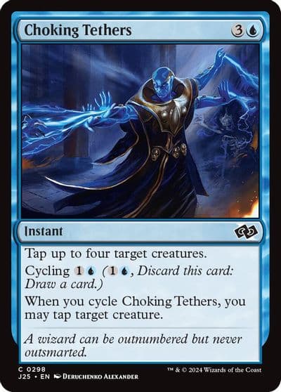 Choking Tethers Foundations Jumpstart Magic card