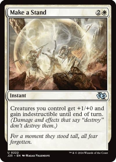 Make a Stand Foundations Jumpstart Magic card