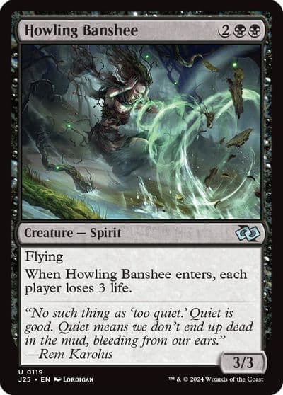 Howling Banshee Foundations Jumpstart Magic card