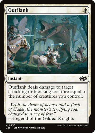 Outflank Foundations Jumpstart Magic card