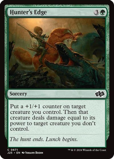 Hunters Edge Foundations Jumpstart Magic card