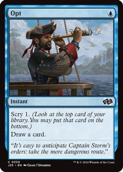 Opt Foundations Jumpstart Magic card
