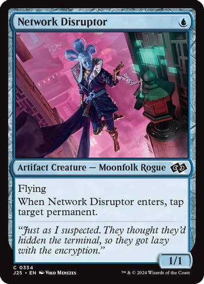 Network Disruptor Foundations Jumpstart Magic card
