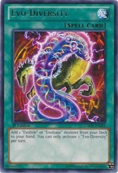 Evo Diversity Galactic Overlord Yu-Gi-Oh! card