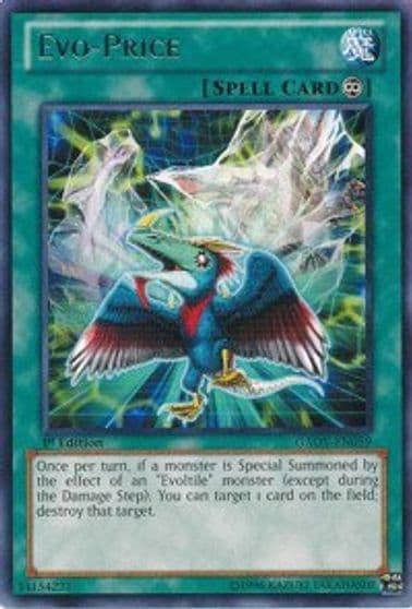 Evo Price Galactic Overlord Yu-Gi-Oh! card