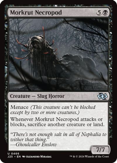 Morkrut Necropod Foundations Jumpstart Magic card