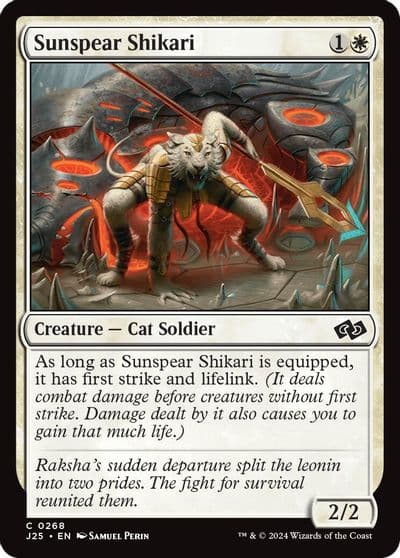 Sunspear Shikari Foundations Jumpstart Magic card