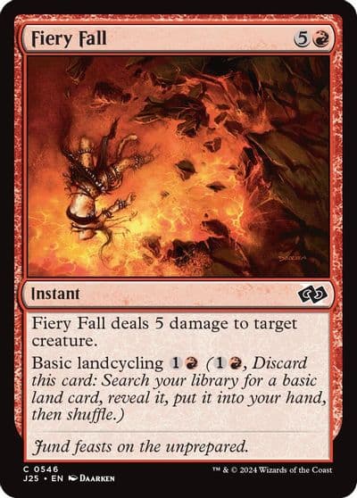Fiery Fall Foundations Jumpstart Magic card