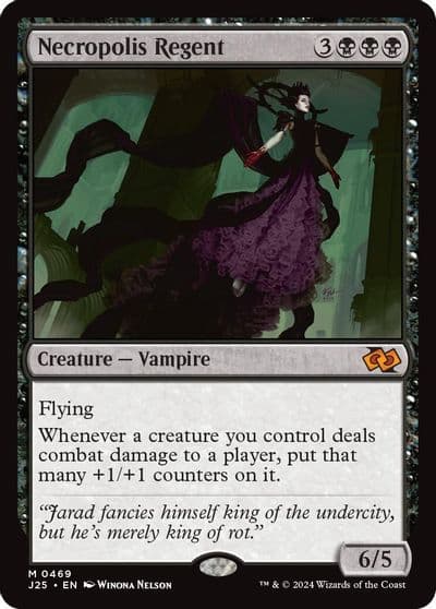 Necropolis Regent Foundations Jumpstart Magic card