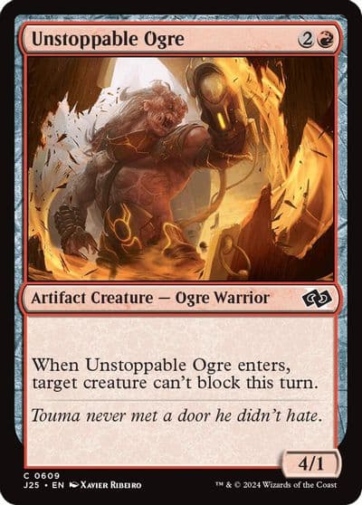 Unstoppable Ogre Foundations Jumpstart Magic card