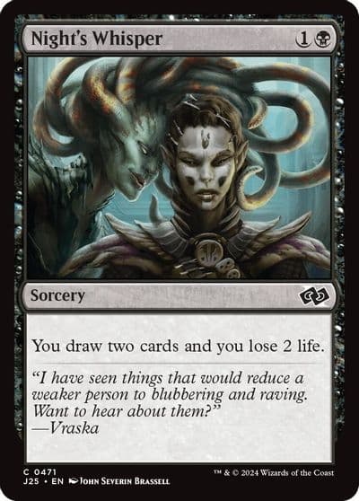Nights Whisper Foundations Jumpstart Magic card