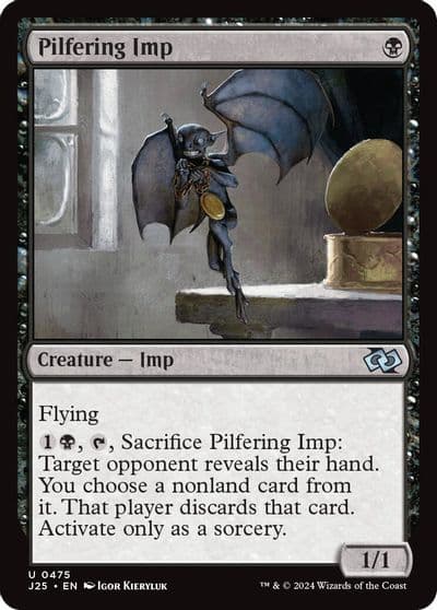 Pilfering Imp Foundations Jumpstart Magic card