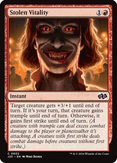 Stolen Vitality Foundations Jumpstart Magic card