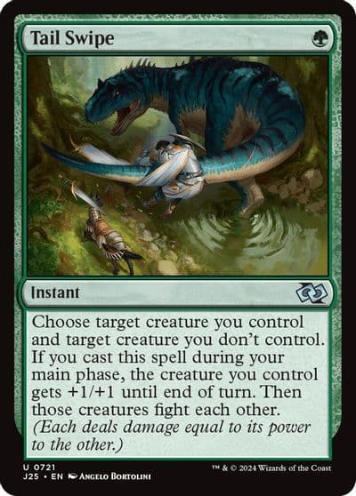 Tail Swipe Foundations Jumpstart Magic card